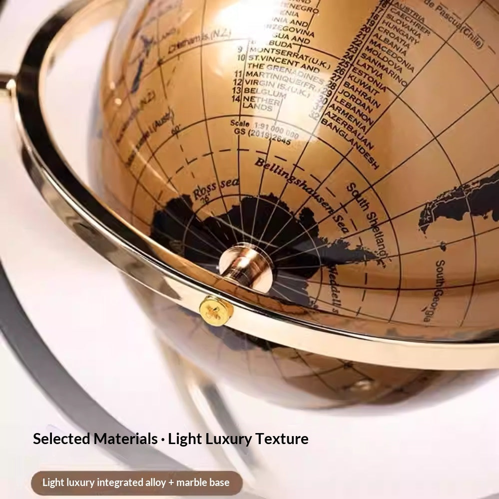 Luxury-style Home Decor Globe Ornament