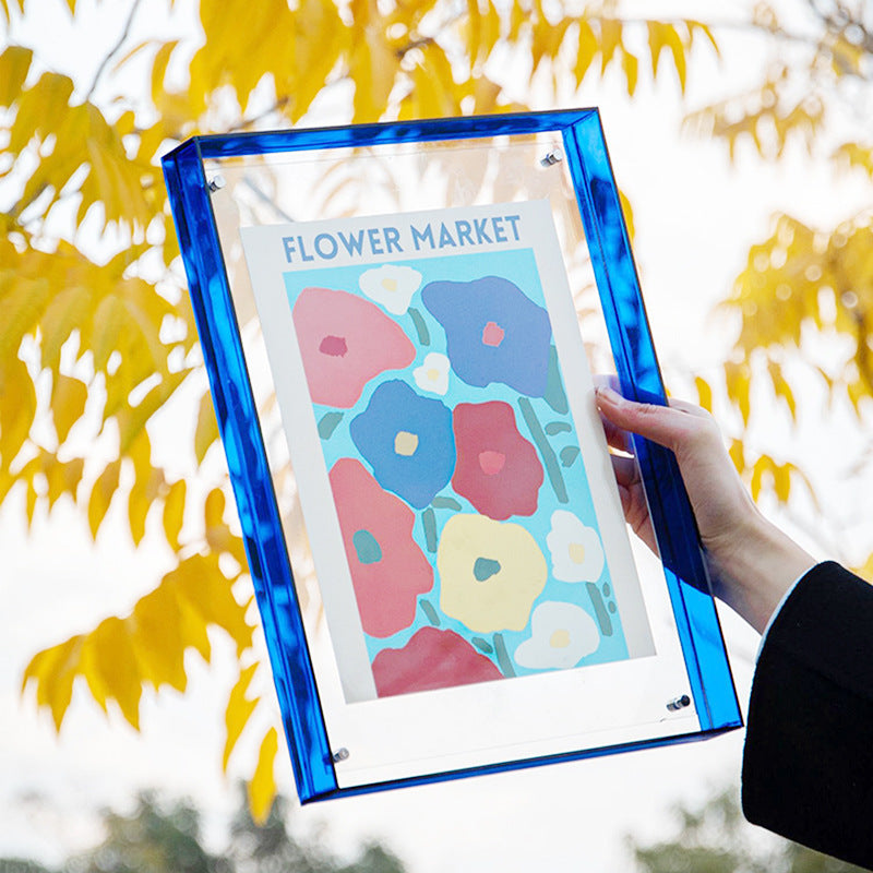Acrylic Transparent Picture Frame Wash Photos Into Photo Frame