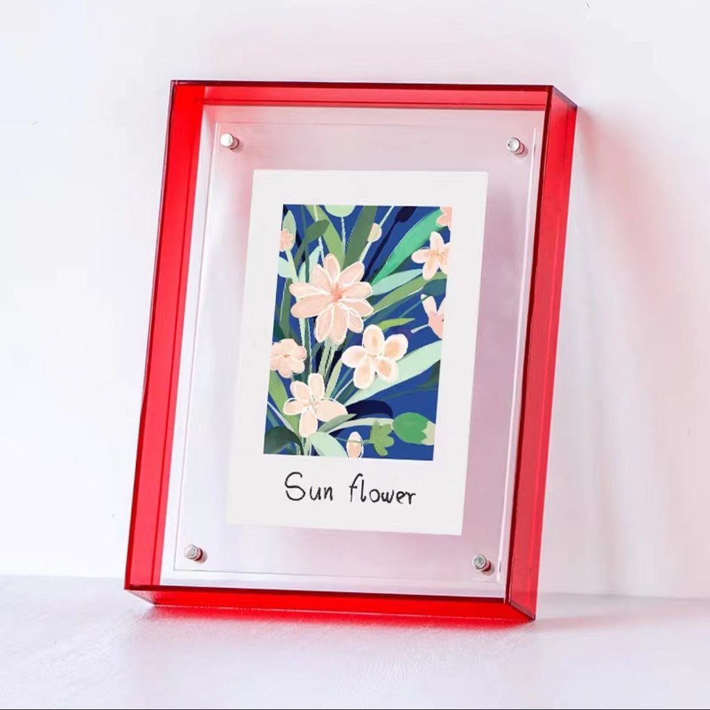 Acrylic Transparent Picture Frame Wash Photos Into Photo Frame