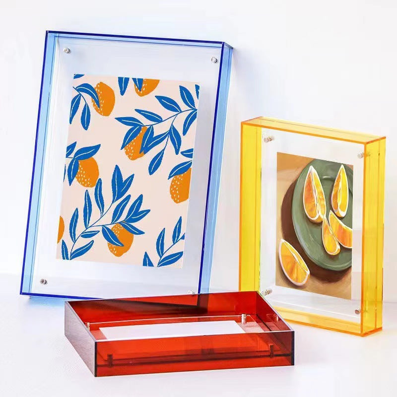 Acrylic Transparent Picture Frame Wash Photos Into Photo Frame