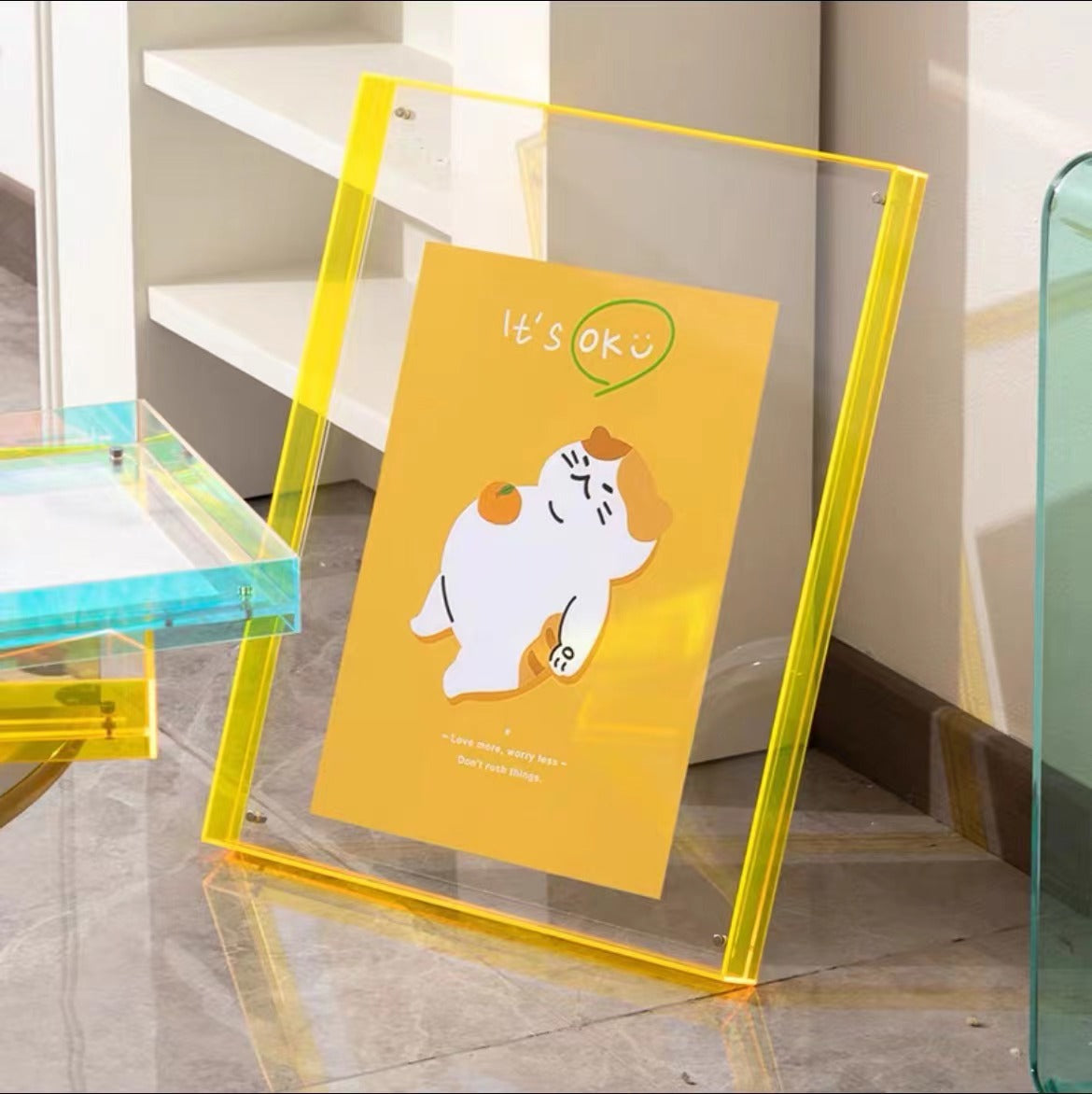 Acrylic Transparent Picture Frame Wash Photos Into Photo Frame