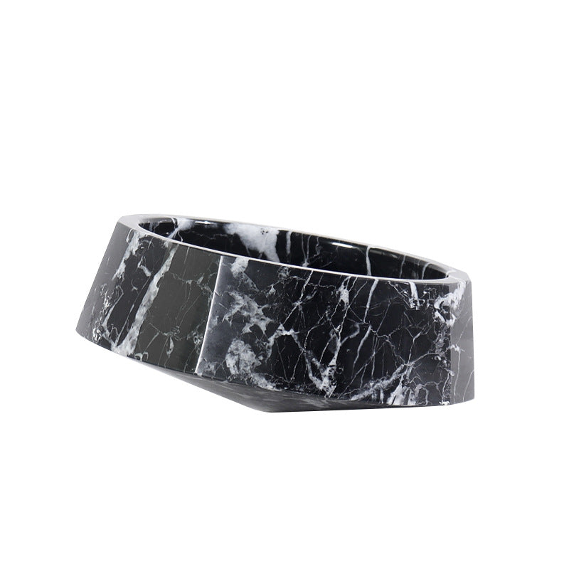 Natural Marble Decorative Vase Home Decor Item