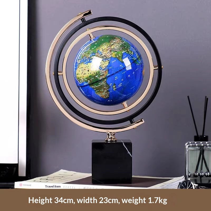 Luxury-style Home Decor Globe Ornament