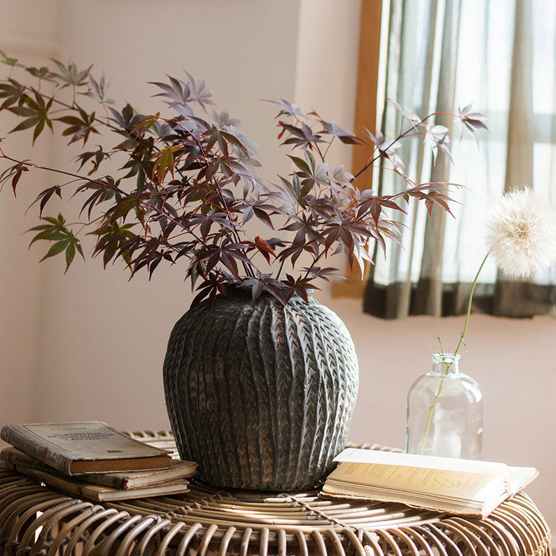 Home Simple Antique Texture Flower Ware