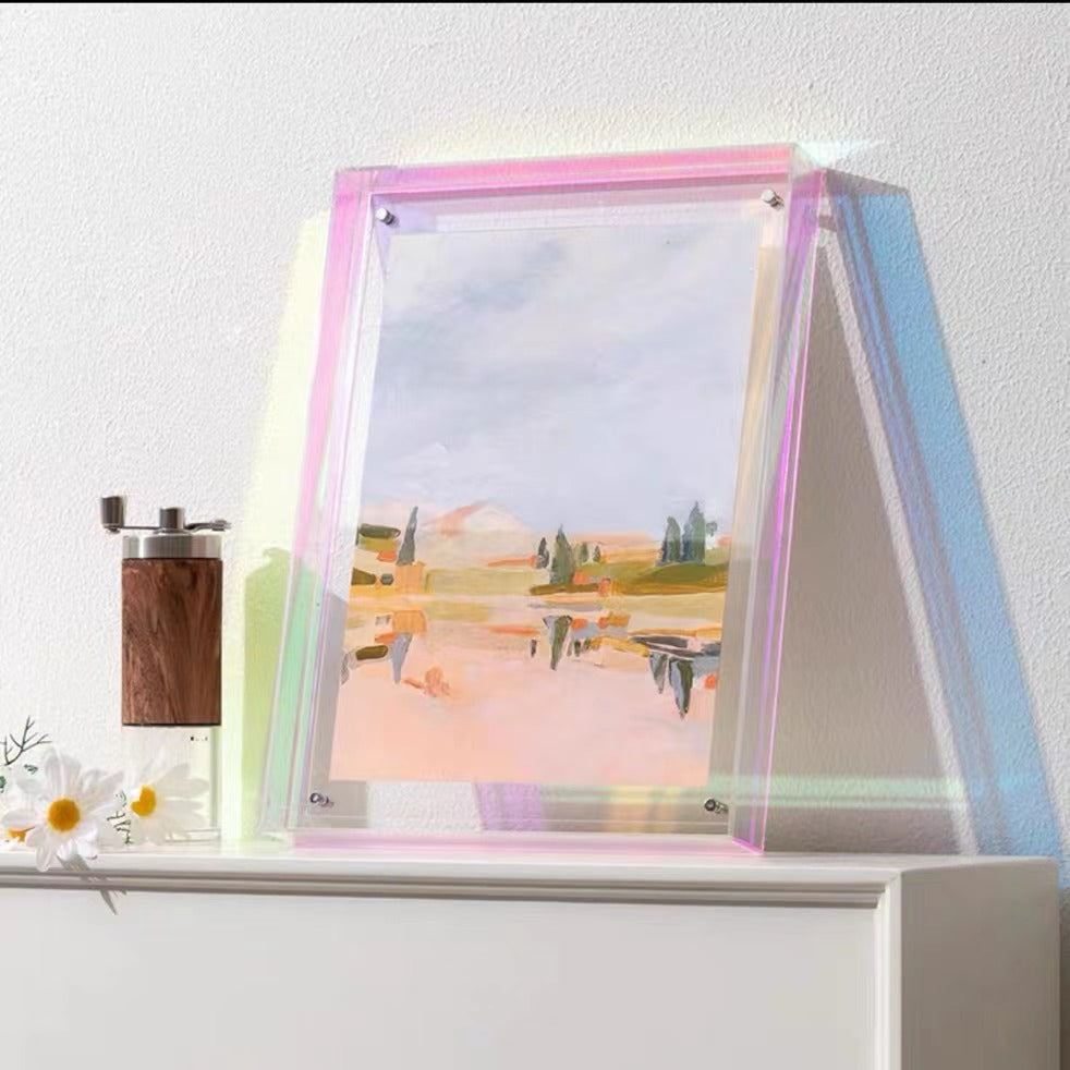 Acrylic Transparent Picture Frame Wash Photos Into Photo Frame