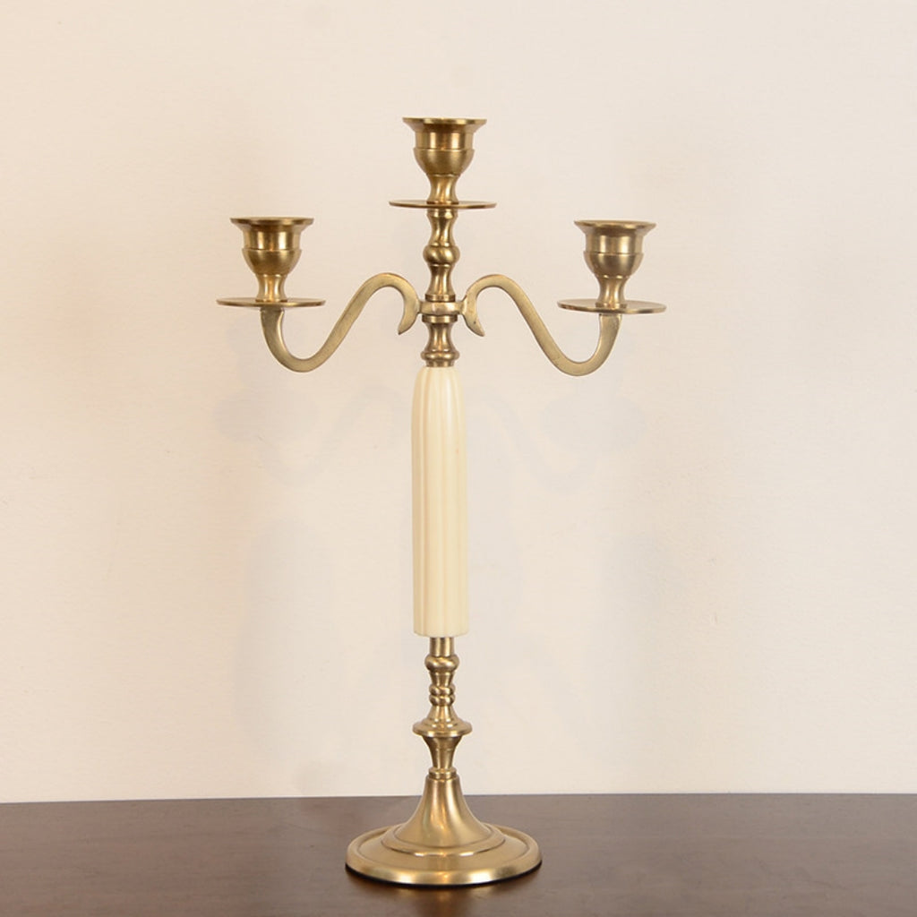 Brass European Candlestick French Home Decor