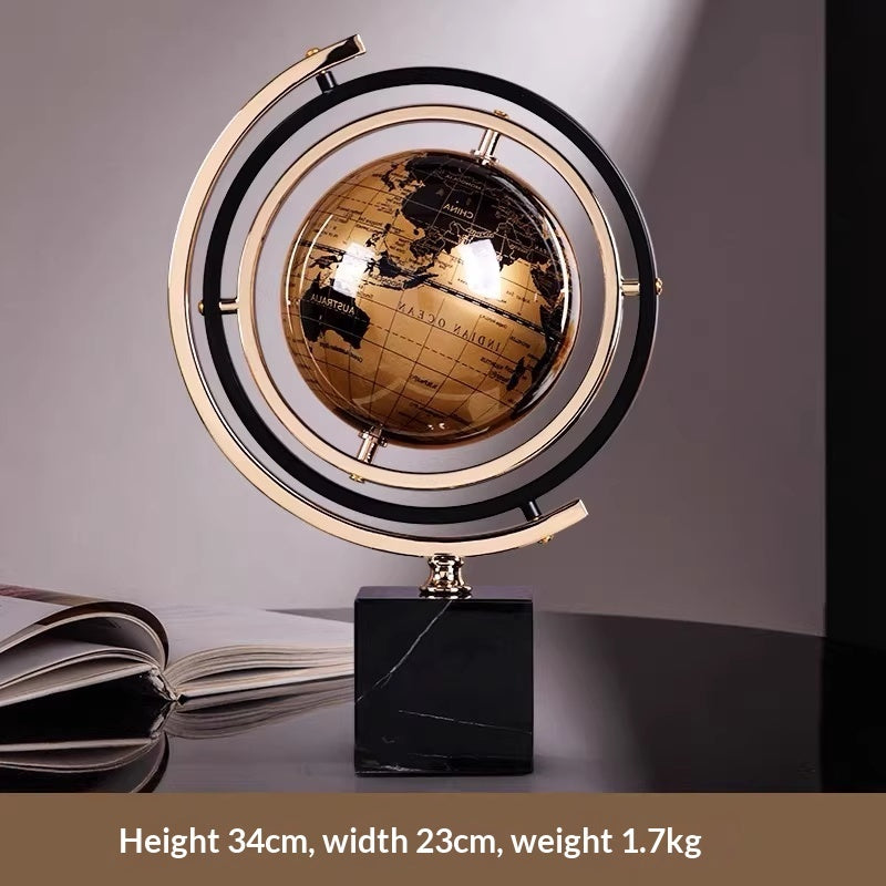 Luxury-style Home Decor Globe Ornament